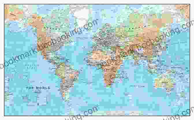 A Detailed Map Of The World, Showcasing Its Diverse Landscapes And Geographical Features. The Description Of The World