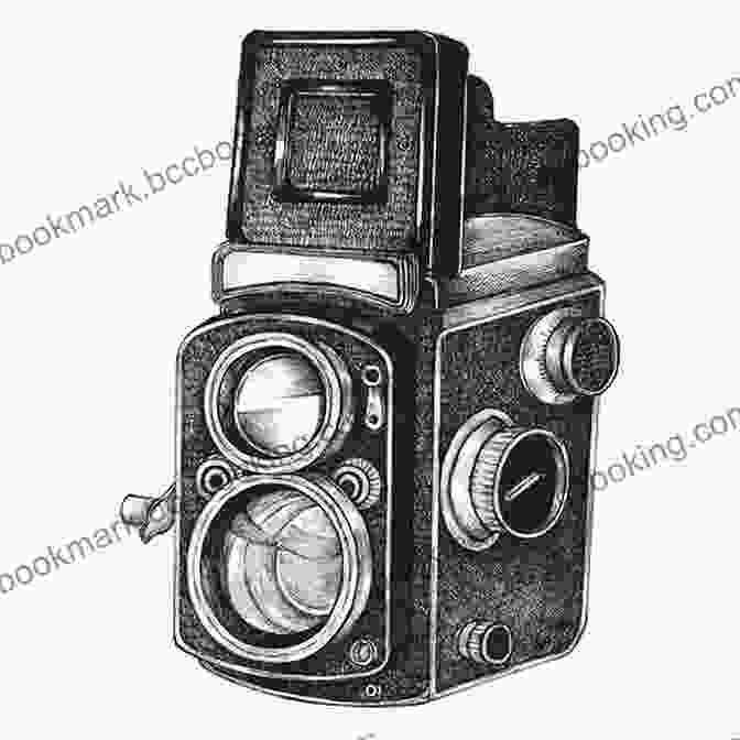 A Detailed Sketch Of A Vintage Camera With Intricate Dials And A Worn Out Leather Strap How To Draw Cute Animals For Kids: Learn To Draw Cute Animals Funny Food And Objects With A Step By Step Guide