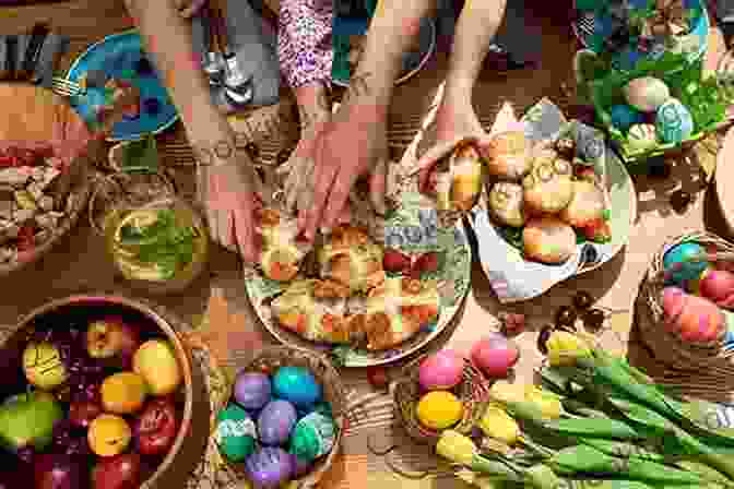 A Family Gathered Around A Festive Easter Brunch, Sharing Laughter And Creating Cherished Memories. Mommy Why Do We Have Easter? (Mommy Why?)