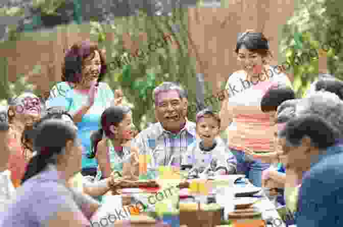 A Family Gathers Around A Table, Sharing A Traditional Latino Meal. Definitely Hispanic: Growing Up Latino And Celebrating What Unites Us