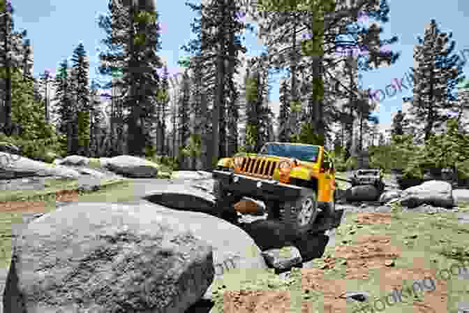 A Jeep Wrangler JK Navigating A Rocky Off Road Trail. Jeep Wrangler (JK) Off Road Essentials: How To Drive Your Jeep Wrangler Off Road