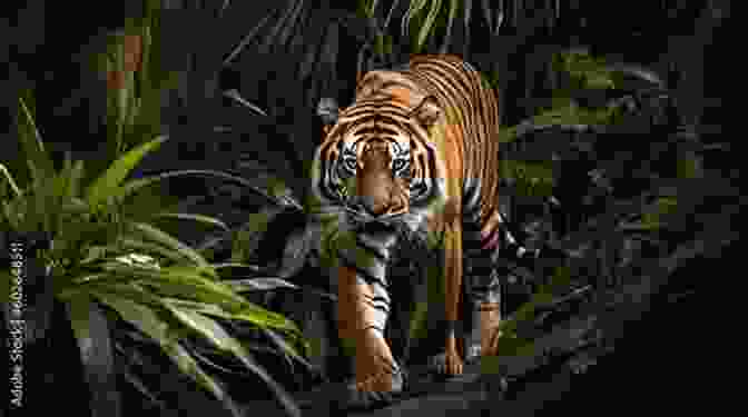 A Majestic Tiger Prowling Through A Dense Forest, Its Piercing Gaze And Vibrant Coat Captivating The Viewer Explore My World Tigers Jill Esbaum
