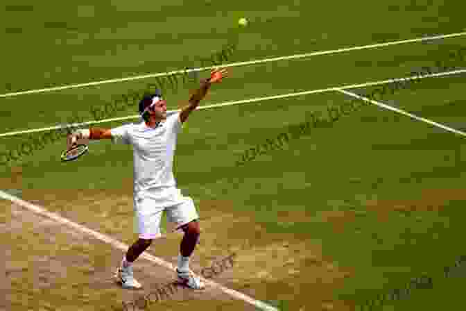 A Professional Tennis Player Serving The Ball During A Match Chasing Points: A Season On The Pro Tennis Circuit