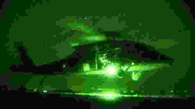 A Shadowy Image Of A Special Operations Helicopter In Flight, With Night Vision Goggles Illuminating The Darkness. Military Helicopters (Military Machines) Melissa Abramovitz