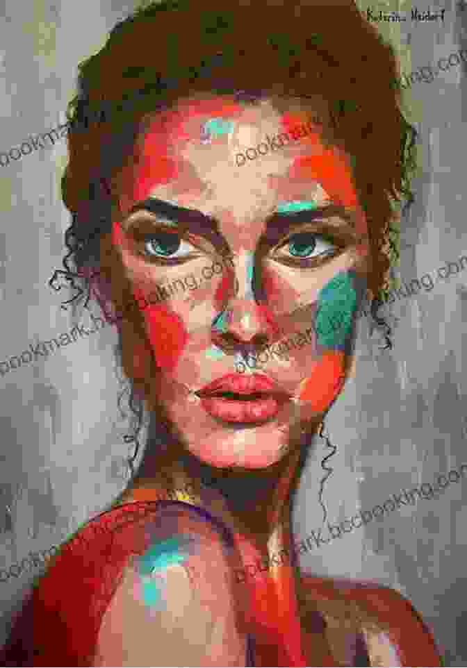 A Striking Portrait Painting In Acrylics, Capturing The Emotions And Details Of The Subject. Acrylic Painting Calligraphy: 1 2 3 Easy Techniques To Mastering Acrylic Painting 1 2 3 Easy Techniques To Mastering Calligraphy (Acrylic Painting Oil Painting Watercolor Painting 2)