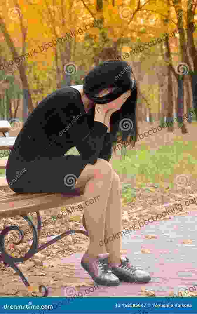 A Woman Sitting Alone On A Bench In A Park, Her Eyes Filled With Unspoken Sorrow THE SILENT WORDS REVEALED: A Short Story By