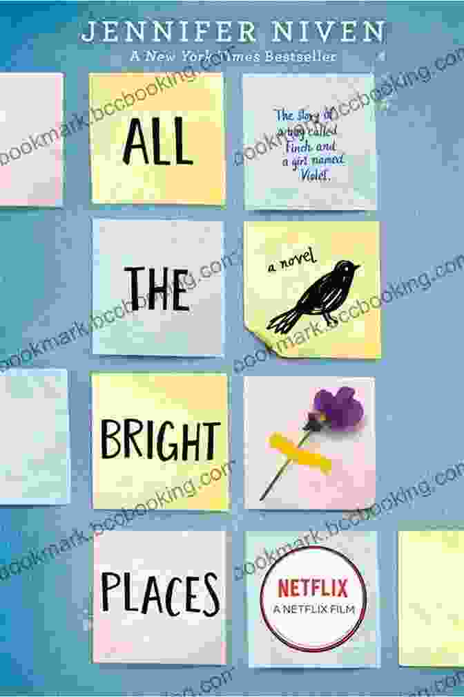 All The Bright Places Book Cover Featuring A Girl And A Boy Standing On A Bridge All The Bright Places Jennifer Niven