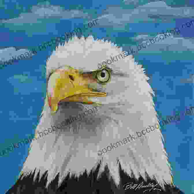 An Acrylic Painting Of A Majestic Eagle Soaring Through The Sky. Wildlife Scenes In Acrylic (Paint This With Jerry Yarnell)