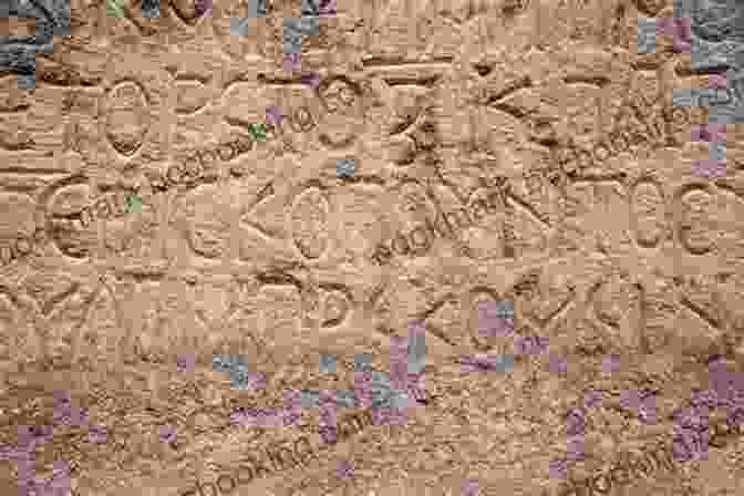 An Ancient Inscription Etched Into A Rock Face, Revealing Glimpses Of A Bygone Era. Of Mormon Lands Lehi S Travels: Archaeology Of 600 B C Arabia