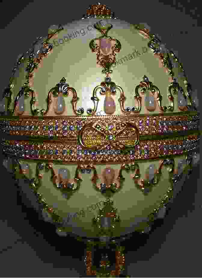 An Exquisite Fabergé Egg, Its Intricate Enamelwork Adorned With Precious Stones. Encyclopedia Of The Exquisite: An Anecdotal History Of Elegant Delights