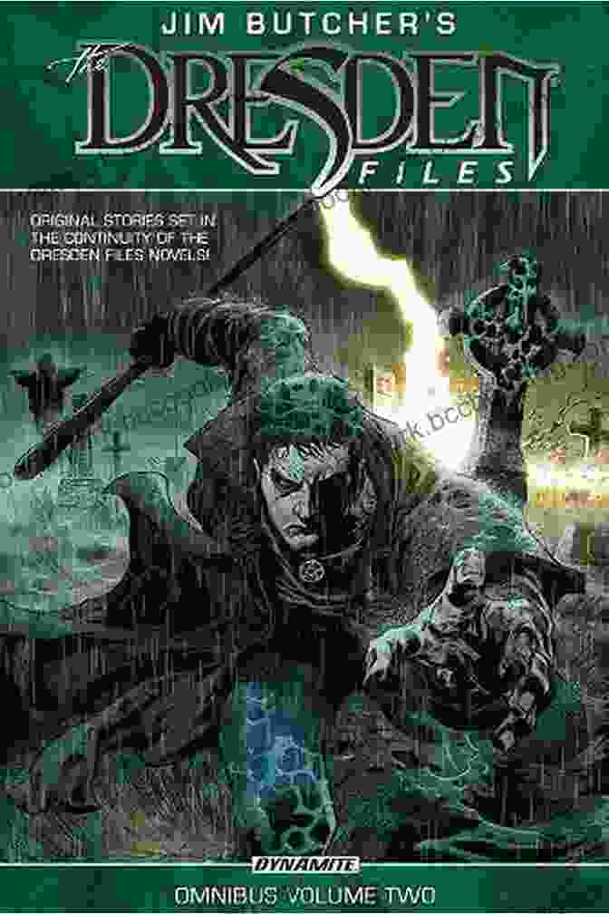 An Image Of 'The Dresden Files Omnibus Vol. 1' By Jim Butcher, Featuring The Protagonist, Harry Dresden, Standing Amidst A Cityscape With Magical Symbols Swirling Around Him. Jim Butcher S The Dresden Files Omnibus Vol 2 (Jim Butcher S The Dresden Files: Complete Series)