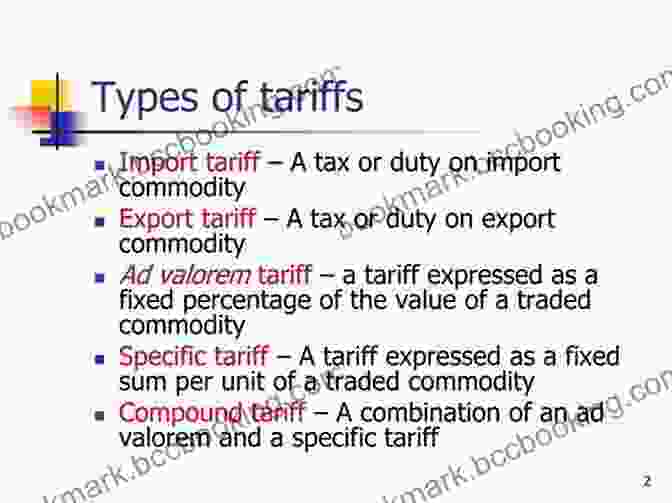 An Infographic Showing The Different Types Of Tariffs International Economics: Theory And Policy (2 Downloads)