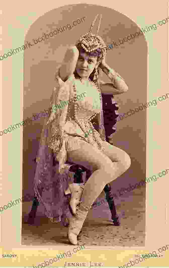 Black And White Photograph Of Burlesque Performer In Victorian Era Costume The Costumes Of Burlesque: 1866 2024