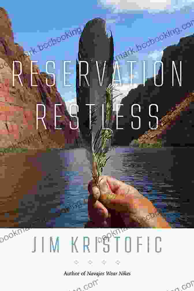 Book Cover Of Reservation Restless With Native American Imagery Reservation Restless Jim Kristofic