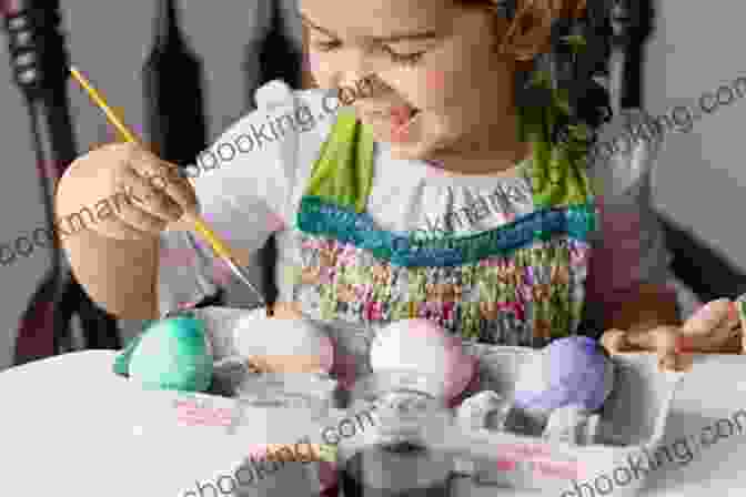 Children Joyously Decorating Easter Eggs, Symbolizing New Life And Rebirth. Mommy Why Do We Have Easter? (Mommy Why?)