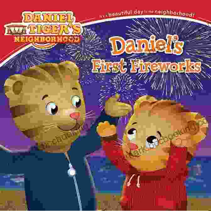 Cover Of Daniel First Fireworks Book Featuring A Joyful Boy Holding Fireworks Daniel S First Fireworks Liz Marie Galvan