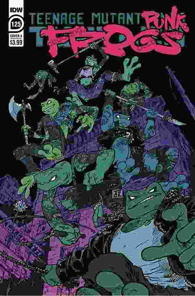 Cover Of Teenage Mutant Ninja Turtles 128 By Sophie Campbell, Featuring The Turtles In Space Suits Against A Backdrop Of Stars And Planets Teenage Mutant Ninja Turtles #128 Sophie Campbell