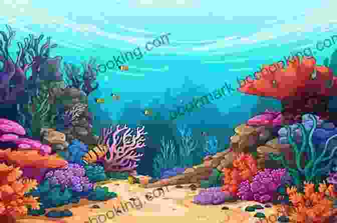 Enchanting Illustration Of A Vibrant Underwater Scene, Featuring Corals, Sea Anemones, And Playful Fish Purrmaids #1: The Scaredy Cat Sudipta Bardhan Quallen