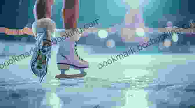 Figure Skater Performing A Graceful Routine On An Ice Rink Taking The Ice (Ice 3)