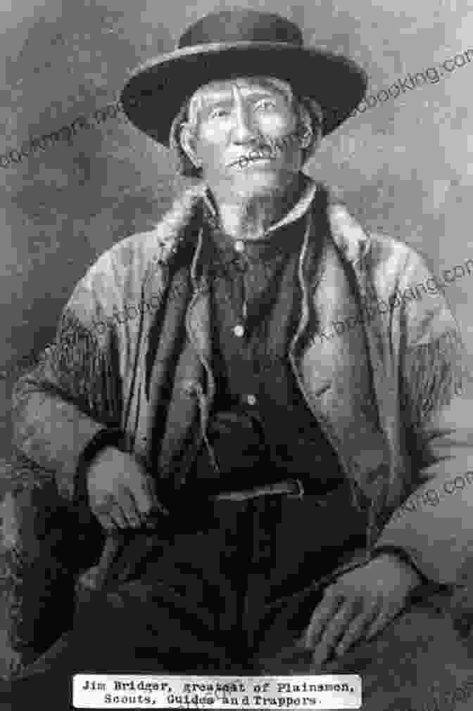 Historical Photograph Of Jim Bridger, A Renowned American Frontiersman And Explorer Jim Bridger: Trailblazer Of The American West