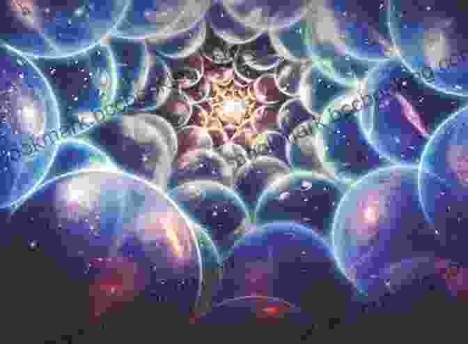 Illustration Of The Multiverse, Depicting Multiple Universes Coexisting In A Vast Cosmic Tapestry The Cosmic Landscape: String Theory And The Illusion Of Intelligent Design