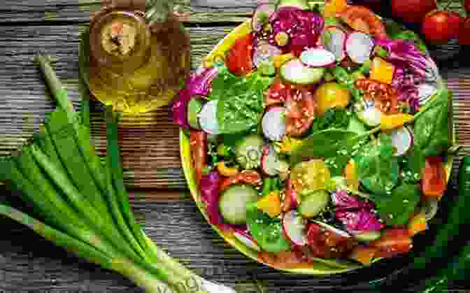 Image Of A Colorful And Appetizing Salad LEAN AND GREEN DIET COOKBOOK: Discover Quick And Easy Recipes To Lose And Maintain Weight With Easy And Mouthwatering Delicious Meals Ready In 30 Minutes BEGINNERS EDITION