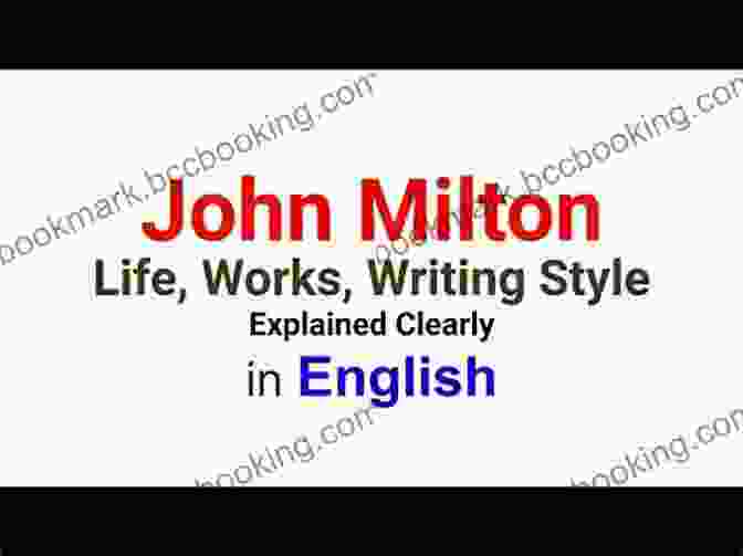 John Milton Writing The John Milton Series: 16 18