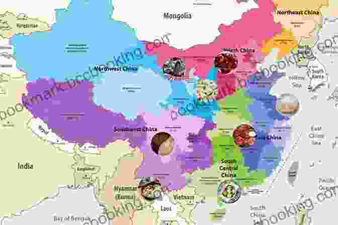 Map Of China Highlighting Different Regional Cuisines The Fortune Cookie Chronicles: Adventures In The World Of Chinese Food