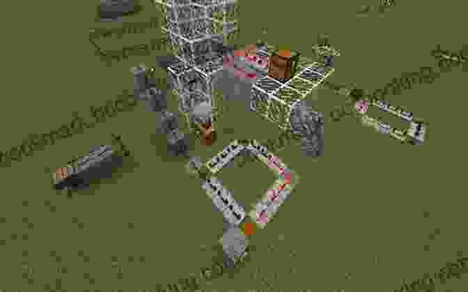 Minecraft Player Building An Automated Contraption Using Redstone Mini Hacks For Minecrafters: Mastering 1 9: The Unofficial Guide To The Combat Update
