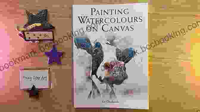 Painting Watercolours On Canvas By Liz Chaderton Painting Watercolours On Canvas Liz Chaderton