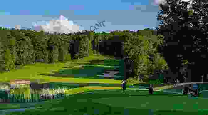 Panoramic View Of A Sprawling Golf Course HOW TO PLAY GOLF: Comprehensive Guide With Basic Instruction On How To Play Golf For Beginners