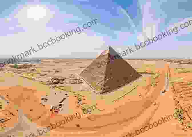 Panoramic View Of The Giza Pyramids Against A Clear Sky Egyptian Pyramids (Ancient Wonders) Sudipta Bardhan Quallen