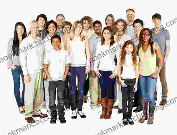 Portrait Of A Group Of People From Diverse Backgrounds And Ages. The English: A Portrait Of A People