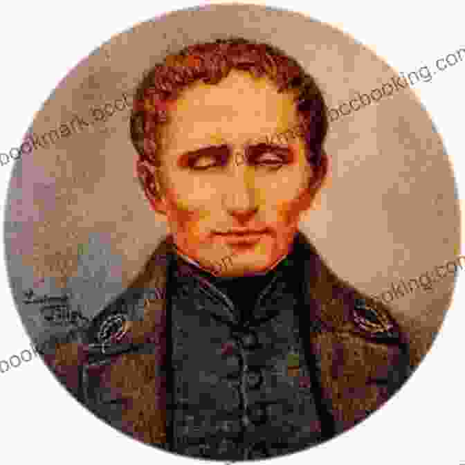 Portrait Of Louis Braille, The Inventor Of Braille Six Dots: A Story Of Young Louis Braille