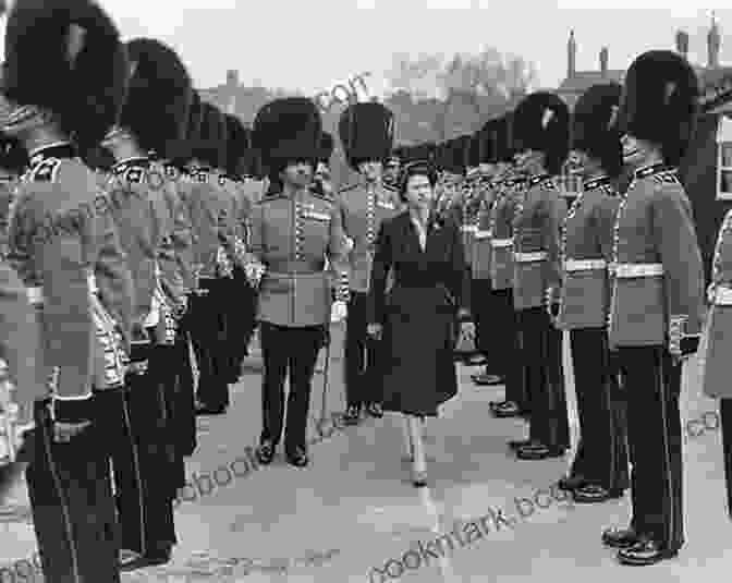 Princess Elizabeth Inspecting The Troops, Exuding Confidence And Determination Amidst The Challenges Of War Elizabeth I: The Making Of A Queen