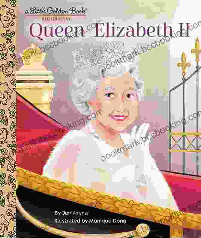 Queen Elizabeth II Little Golden Biography Book Cover Queen Elizabeth II: A Little Golden Biography