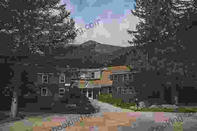 Summit Lodge At Pinkham Notch, New Hampshire. It Is A Large, Stone Building On Top Of A Mountain. Lost Ski Areas Of The White Mountains