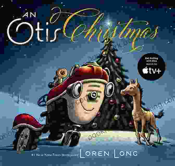 The Cover Of The Book 'An Otis Christmas' By Loren Long, Featuring Otis The Dog Against A Snowy Backdrop An Otis Christmas Loren Long