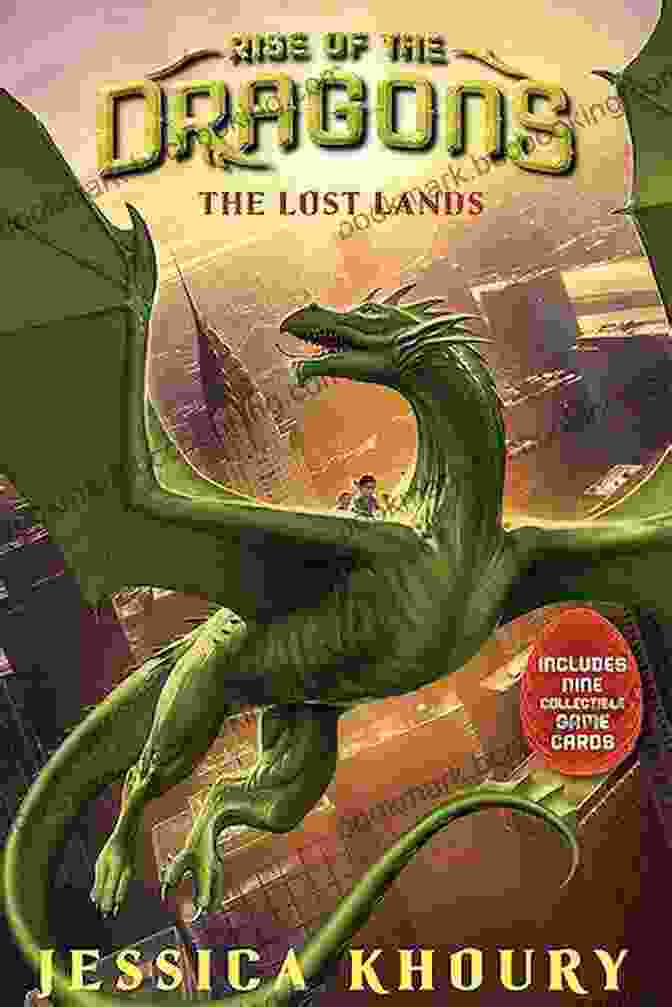 The Lost Lands Rise Of The Dragons Book Cover, Depicting A Young Woman Riding A Dragon In A Vibrant Fantasy Landscape The Lost Lands (Rise Of The Dragons 2)