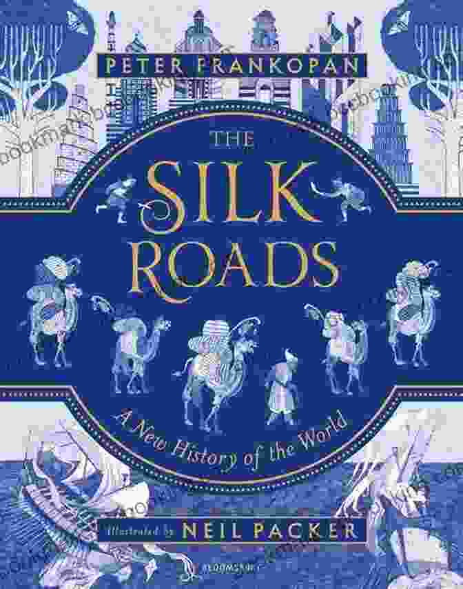 The Silk Road Book Cover Featuring A Caravan Traveling Through A Desert Landscape The Silk Road (Lucy Dee)