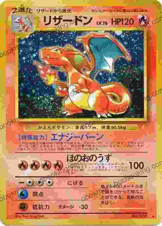 Vintage Japanese Charizard Card From Pokemon Card My Collection Ver. Pokemon Card My Collection Ver Charizard From Japan Vintage Photo