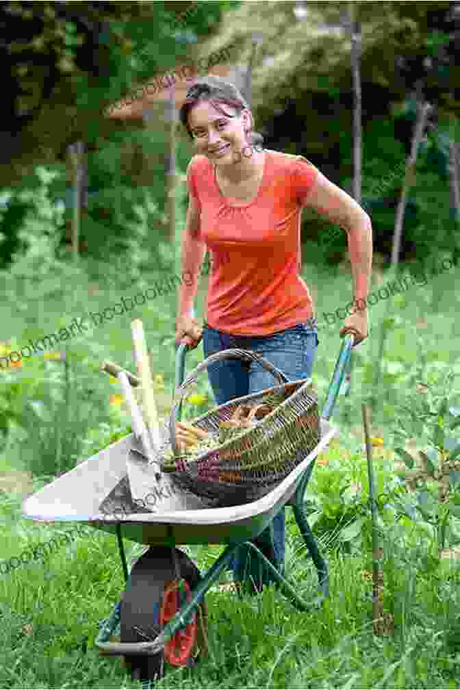 Woman Gardening In Her Backyard, Practicing Sustainable Handmade Living Made From Scratch: Discovering The Pleasures Of A Handmade Life
