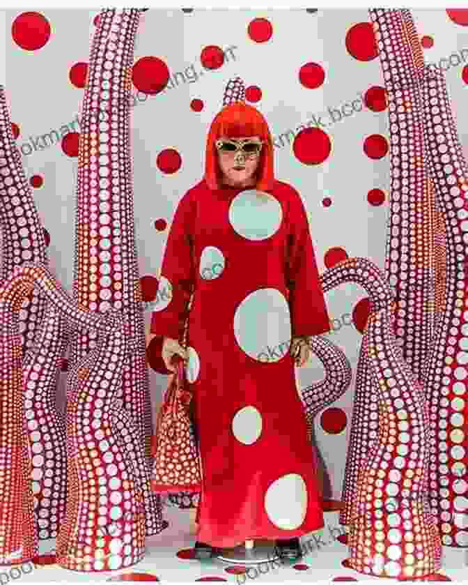 Yayoi Kusama In Her Polka Dot Dress, Highlighting The Therapeutic Nature Of Her Art And Its Role In Managing Her Mental Health Challenges. Infinity Net: The Autobiography Of Yayoi Kusama