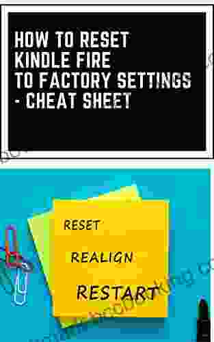 How To Reset Fire To Factory Settings Cheat Sheet: How To Reset Fire To Factory Settings Step By Step (Kindle Tutorials 1)