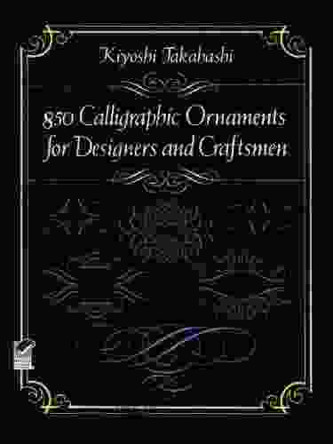 850 Calligraphic Ornaments For Designers And Craftsmen (Dover Pictorial Archive)