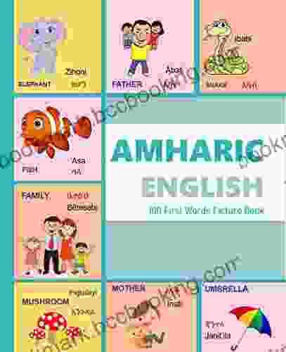 AMHARIC ENGLISH 100 First Words Picture (Learn Amharic Alphabets 1)