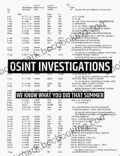 OSINT Investigations: We Know What You Did That Summer (Cyber Secrets)